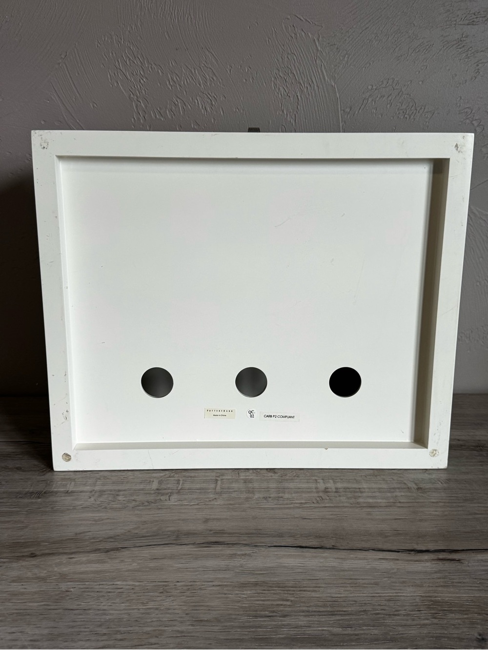 Pottery Barn Bedford Charging Station Desk Organizer White/Off White - Picture 8 of 12